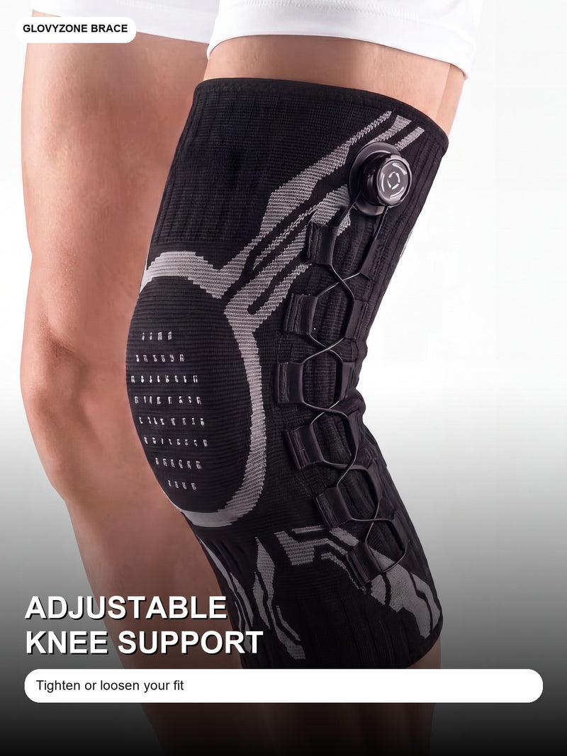 Glovyzone adjustable knee brace carousel card