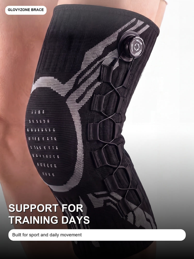 Glovyzone adjustable knee brace carousel card