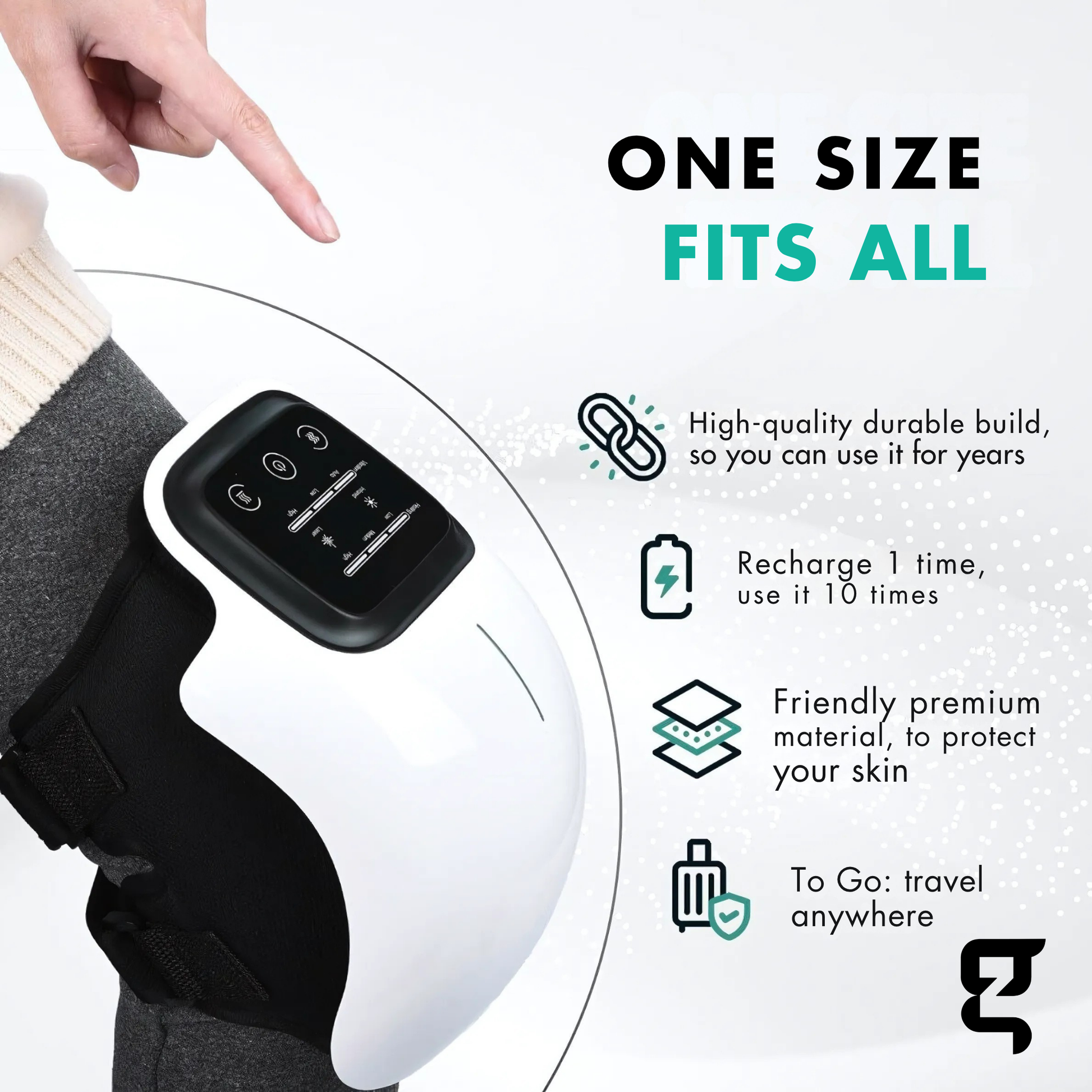 Glovyzone™ Knee Massager