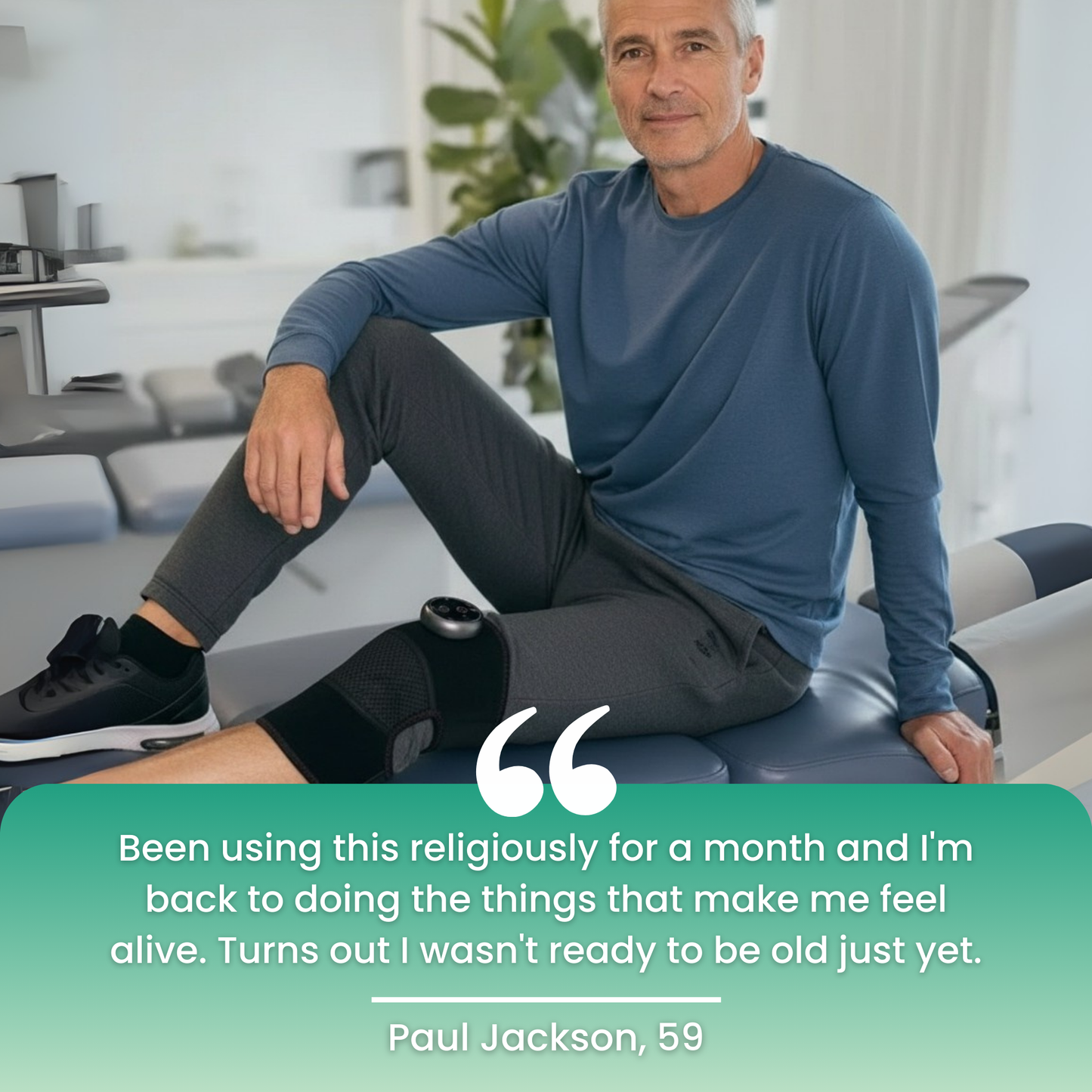 Glovyzone™ Knee ReliefWrap