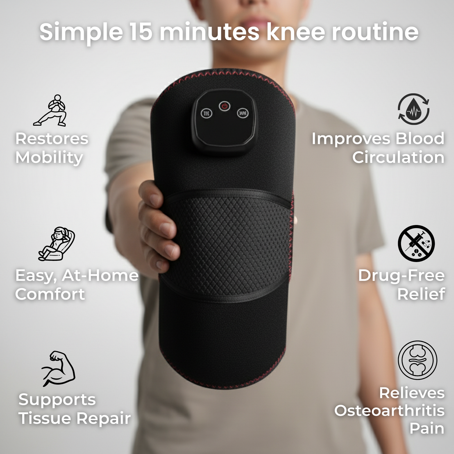 Glovyzone™ Knee ReliefWrap