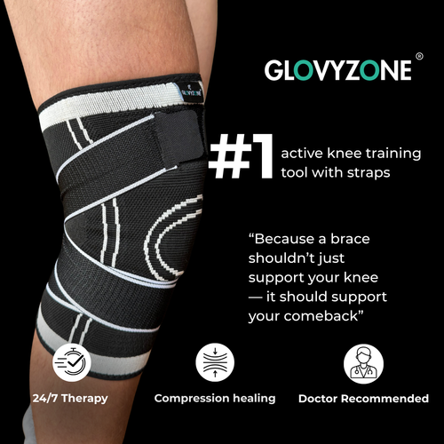 Glovyzone™ Knie-Kompressionsbandage