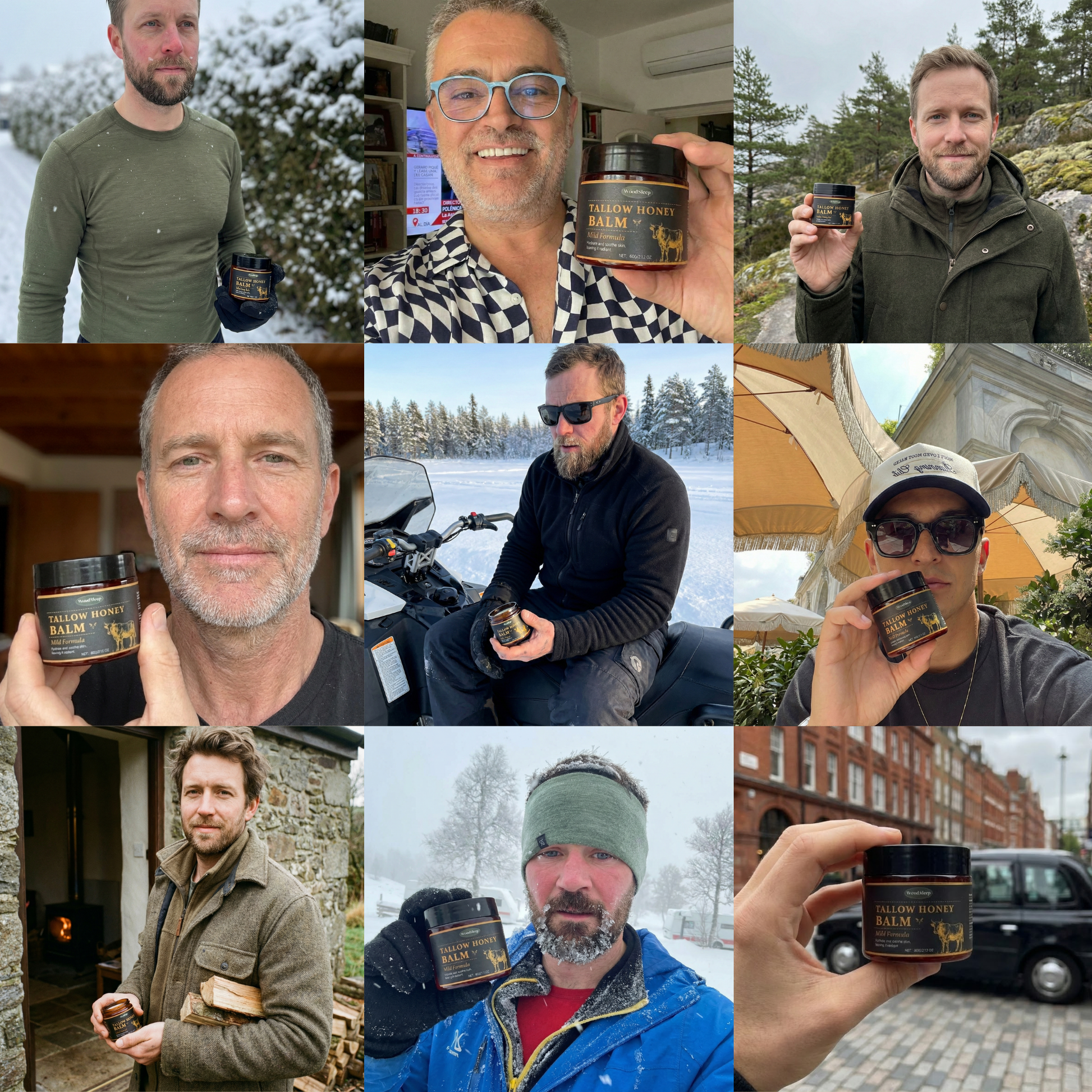 WoodSleep Beef Tallow Recovery Balm - Glovyzone 