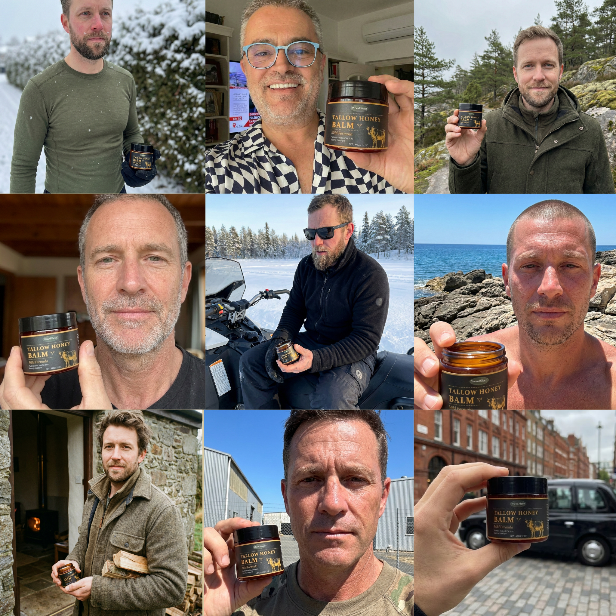 WoodSleep Beef Tallow Recovery Balm