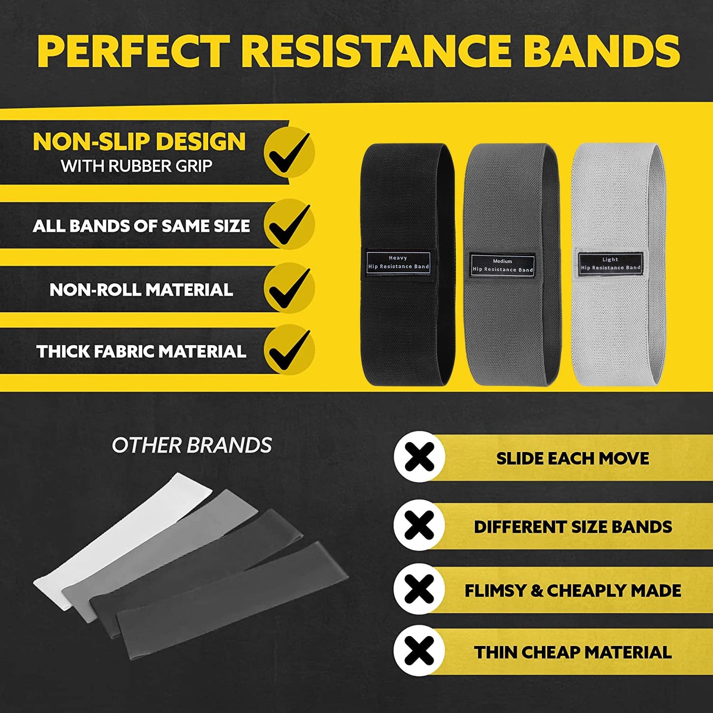 Resistance Hip Booty Bands