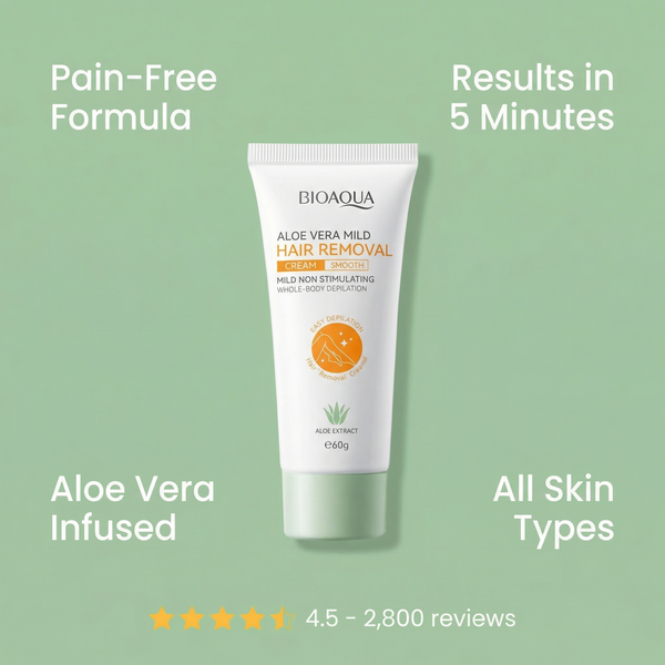 SilkSmooth Hair Removal Cream - Glovyzone 